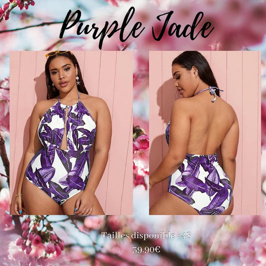 Monokini PURPLE JADE