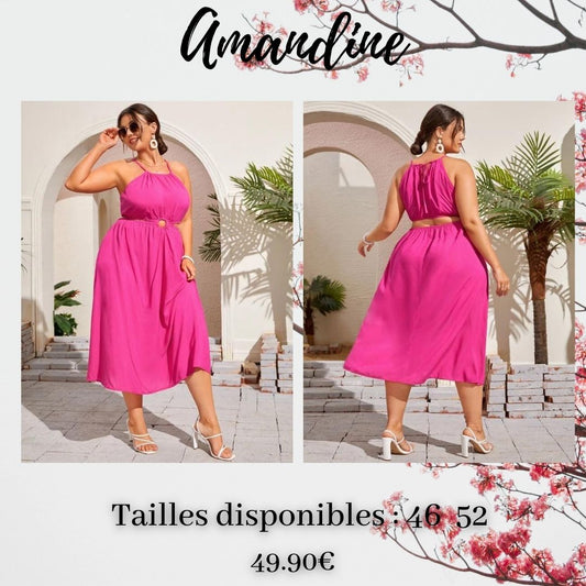 Robe amandine